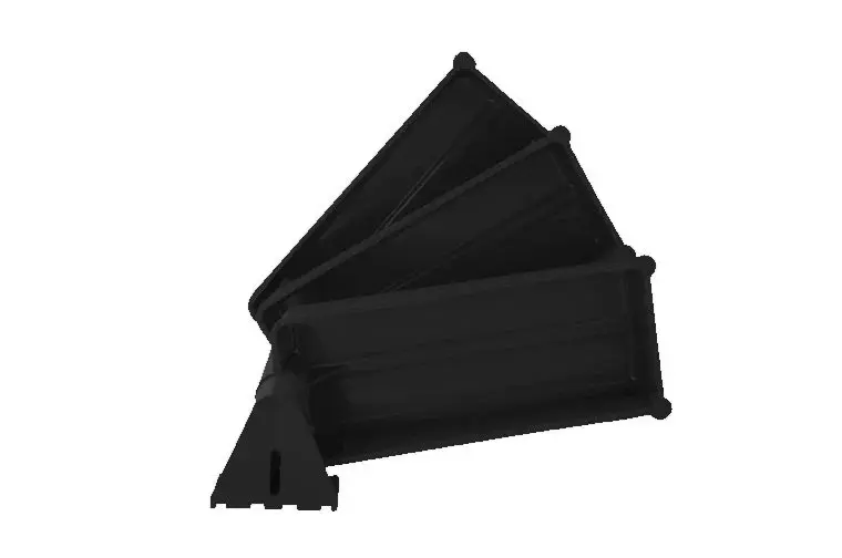 EKO PIVOT ( 3 PÓŁKI) - pojemniki obrotowe, wysokość zestawu 3 pojemników: 25 cm - zdjęcie 2