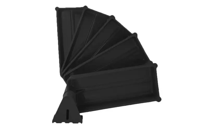 EKO PIVOT ( 5 PÓŁEK) pojemniki obrotowe, wysokość zestawu 5 pojemników: 36 cm - zdjęcie 1