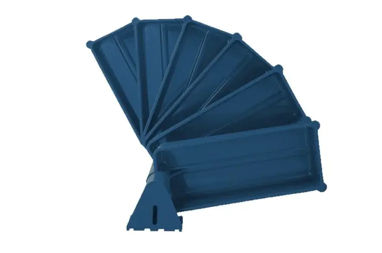 EKO PIVOT ( 6 PÓŁEK) - pojemniki obrotowe, wysokość zestawu 5 pojemników: 36 cm - zdjęcie 1