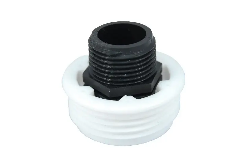 Nypel Plastikowy 1''-Adapter Beczka Redukcja Korek